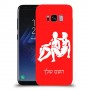 תאומים כיסוי מגן קשיח בעיצוב אישי עם השם שלך ל Samsung Galaxy S8 יחידה אחת סקרין מובייל