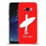 גלישה כיסוי מגן קשיח בעיצוב אישי עם השם שלך ל Samsung Galaxy S8 יחידה אחת סקרין מובייל