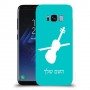 כינור כיסוי מגן קשיח בעיצוב אישי עם השם שלך ל Samsung Galaxy S8 יחידה אחת סקרין מובייל
