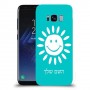 שמש כיסוי מגן קשיח בעיצוב אישי עם השם שלך ל Samsung Galaxy S8 יחידה אחת סקרין מובייל