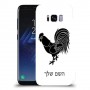 תרנגול כיסוי מגן קשיח בעיצוב אישי עם השם שלך ל Samsung Galaxy S8 יחידה אחת סקרין מובייל