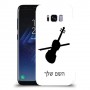 כינור כיסוי מגן קשיח בעיצוב אישי עם השם שלך ל Samsung Galaxy S8 יחידה אחת סקרין מובייל