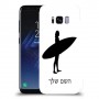 גלישה כיסוי מגן קשיח בעיצוב אישי עם השם שלך ל Samsung Galaxy S8 יחידה אחת סקרין מובייל