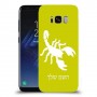 עקרב כיסוי מגן קשיח בעיצוב אישי עם השם שלך ל Samsung Galaxy S8 יחידה אחת סקרין מובייל