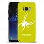 עכביש כיסוי מגן קשיח בעיצוב אישי עם השם שלך ל Samsung Galaxy S8 יחידה אחת סקרין מובייל