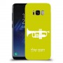 חצוצרה כיסוי מגן קשיח בעיצוב אישי עם השם שלך ל Samsung Galaxy S8 יחידה אחת סקרין מובייל