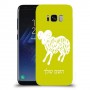 טלה כיסוי מגן קשיח בעיצוב אישי עם השם שלך ל Samsung Galaxy S8 יחידה אחת סקרין מובייל