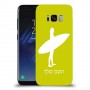 גלישה כיסוי מגן קשיח בעיצוב אישי עם השם שלך ל Samsung Galaxy S8 יחידה אחת סקרין מובייל