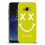 סמיילי כיסוי מגן קשיח בעיצוב אישי עם השם שלך ל Samsung Galaxy S8 יחידה אחת סקרין מובייל