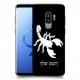 עקרב כיסוי מגן קשיח בעיצוב אישי עם השם שלך ל Samsung Galaxy S9+ יחידה אחת סקרין מובייל