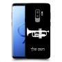 חצוצרה כיסוי מגן קשיח בעיצוב אישי עם השם שלך ל Samsung Galaxy S9+ יחידה אחת סקרין מובייל