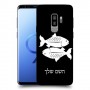 דגים כיסוי מגן קשיח בעיצוב אישי עם השם שלך ל Samsung Galaxy S9+ יחידה אחת סקרין מובייל