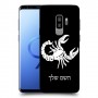 עקרב כיסוי מגן קשיח בעיצוב אישי עם השם שלך ל Samsung Galaxy S9+ יחידה אחת סקרין מובייל