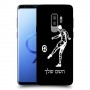 שחקן כדורגל כיסוי מגן קשיח בעיצוב אישי עם השם שלך ל Samsung Galaxy S9+ יחידה אחת סקרין מובייל