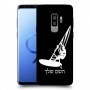 גלישת מפרש כיסוי מגן קשיח בעיצוב אישי עם השם שלך ל Samsung Galaxy S9+ יחידה אחת סקרין מובייל