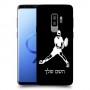 שחקן טניס כיסוי מגן קשיח בעיצוב אישי עם השם שלך ל Samsung Galaxy S9+ יחידה אחת סקרין מובייל