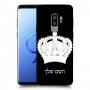 כתר מלכותי כיסוי מגן קשיח בעיצוב אישי עם השם שלך ל Samsung Galaxy S9+ יחידה אחת סקרין מובייל