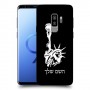 פסל החירות כיסוי מגן קשיח בעיצוב אישי עם השם שלך ל Samsung Galaxy S9+ יחידה אחת סקרין מובייל