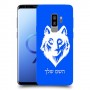 זאב כיסוי מגן קשיח בעיצוב אישי עם השם שלך ל Samsung Galaxy S9+ יחידה אחת סקרין מובייל