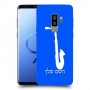 סקספון כיסוי מגן קשיח בעיצוב אישי עם השם שלך ל Samsung Galaxy S9+ יחידה אחת סקרין מובייל