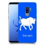 שור כיסוי מגן קשיח בעיצוב אישי עם השם שלך ל Samsung Galaxy S9+ יחידה אחת סקרין מובייל