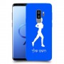 ג'וגלין - אישה כיסוי מגן קשיח בעיצוב אישי עם השם שלך ל Samsung Galaxy S9+ יחידה אחת סקרין מובייל