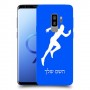 רץ כיסוי מגן קשיח בעיצוב אישי עם השם שלך ל Samsung Galaxy S9+ יחידה אחת סקרין מובייל