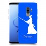 סמוראי כיסוי מגן קשיח בעיצוב אישי עם השם שלך ל Samsung Galaxy S9+ יחידה אחת סקרין מובייל