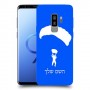 צניחה חופשית כיסוי מגן קשיח בעיצוב אישי עם השם שלך ל Samsung Galaxy S9+ יחידה אחת סקרין מובייל