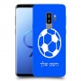 כדורגל - כדור כיסוי מגן קשיח בעיצוב אישי עם השם שלך ל Samsung Galaxy S9+ יחידה אחת סקרין מובייל