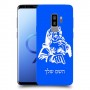 סנטה קלאוס כיסוי מגן קשיח בעיצוב אישי עם השם שלך ל Samsung Galaxy S9+ יחידה אחת סקרין מובייל