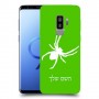 עכביש כיסוי מגן קשיח בעיצוב אישי עם השם שלך ל Samsung Galaxy S9+ יחידה אחת סקרין מובייל