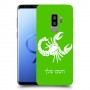 עקרב כיסוי מגן קשיח בעיצוב אישי עם השם שלך ל Samsung Galaxy S9+ יחידה אחת סקרין מובייל