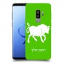 שור כיסוי מגן קשיח בעיצוב אישי עם השם שלך ל Samsung Galaxy S9+ יחידה אחת סקרין מובייל
