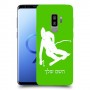 סקִי כיסוי מגן קשיח בעיצוב אישי עם השם שלך ל Samsung Galaxy S9+ יחידה אחת סקרין מובייל