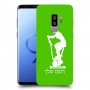 שוליים - אישה כיסוי מגן קשיח בעיצוב אישי עם השם שלך ל Samsung Galaxy S9+ יחידה אחת סקרין מובייל