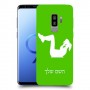 אימון ספורט - אישה כיסוי מגן קשיח בעיצוב אישי עם השם שלך ל Samsung Galaxy S9+ יחידה אחת סקרין מובייל