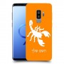 עקרב כיסוי מגן קשיח בעיצוב אישי עם השם שלך ל Samsung Galaxy S9+ יחידה אחת סקרין מובייל