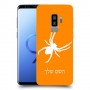 עכביש כיסוי מגן קשיח בעיצוב אישי עם השם שלך ל Samsung Galaxy S9+ יחידה אחת סקרין מובייל