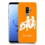 תאומים כיסוי מגן קשיח בעיצוב אישי עם השם שלך ל Samsung Galaxy S9+ יחידה אחת סקרין מובייל