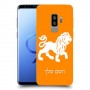 אריה כיסוי מגן קשיח בעיצוב אישי עם השם שלך ל Samsung Galaxy S9+ יחידה אחת סקרין מובייל