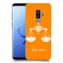 מאזניים כיסוי מגן קשיח בעיצוב אישי עם השם שלך ל Samsung Galaxy S9+ יחידה אחת סקרין מובייל