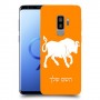 שור כיסוי מגן קשיח בעיצוב אישי עם השם שלך ל Samsung Galaxy S9+ יחידה אחת סקרין מובייל