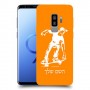 ילד סקייטבורד כיסוי מגן קשיח בעיצוב אישי עם השם שלך ל Samsung Galaxy S9+ יחידה אחת סקרין מובייל