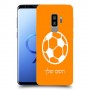 כדורגל - כדור כיסוי מגן קשיח בעיצוב אישי עם השם שלך ל Samsung Galaxy S9+ יחידה אחת סקרין מובייל