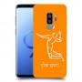 שחקן כדורעף כיסוי מגן קשיח בעיצוב אישי עם השם שלך ל Samsung Galaxy S9+ יחידה אחת סקרין מובייל