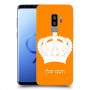 כתר מלכותי כיסוי מגן קשיח בעיצוב אישי עם השם שלך ל Samsung Galaxy S9+ יחידה אחת סקרין מובייל