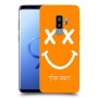 סמיילי כיסוי מגן קשיח בעיצוב אישי עם השם שלך ל Samsung Galaxy S9+ יחידה אחת סקרין מובייל