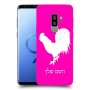 תרנגול כיסוי מגן קשיח בעיצוב אישי עם השם שלך ל Samsung Galaxy S9+ יחידה אחת סקרין מובייל