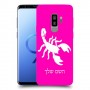 עקרב כיסוי מגן קשיח בעיצוב אישי עם השם שלך ל Samsung Galaxy S9+ יחידה אחת סקרין מובייל
